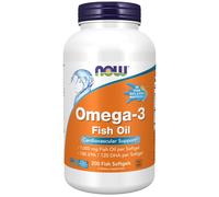 now - omega-3 180 epa / 120 dha, 200 cápsulas blandas de gelatina de pescado