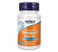 now - omega-3 180 epa / 120 dha - 30 cápsulas blandas
