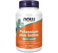 NOW Potassium+ Iodine 225mcg 180 Tablets