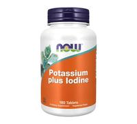 NOW Potassium+ Iodine 225mcg 180 Tablets