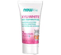 NOW Soluciones, Xyli-White, niños gel dentífrico, Bubblegum Splash - Foods