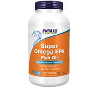 now - super omega epa, 360 epa / 240 dha - 240 cápsulas blandas
