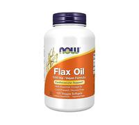 NOW Supplements Flax Oil 1000 mg Vegan Formula 120 Veg Softgels