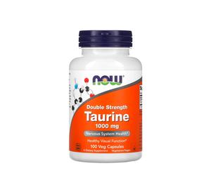 Now Taurina Doble Fuerza 1000mg Cápsulas x100