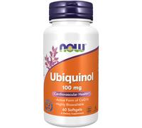Now Foods Ubiquinol 100 mg - 60 cápsulas blandas