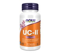 now - uc-ii colágeno tipo ii - 120 cápsulas vegetales