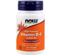 Now Vitamin D3 2000UI 30caps