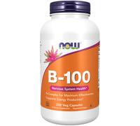 now - vitamina b-100 - 250 cápsulas vegetais