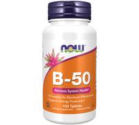 now - vitamina b-50 mg - 100 comprimidos