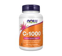 now - vitamina c-1,000 - 100 cápsulas vegetais