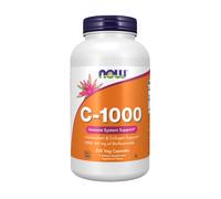 now - vitamina c-1,000 - 250 cápsulas vegetais