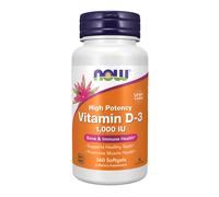 now - vitamina d-3 1.000 ui - 360 cápsulas blandas