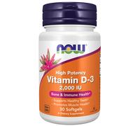 now - vitamina d-3 2.000 ui - 30 cápsulas blandas