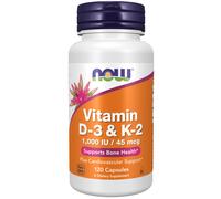 Vitamina d3 + vitamina k2 1000ui/45mcg - 120 veg caps