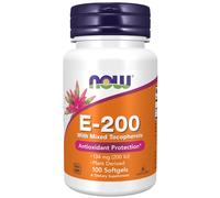 Vitamina E-200 - Natural (mezcla de tocoferoles) - 100 cápsulas blandas