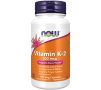 now - vitamina k-2 100 mcg - 100 cápsulas vegetales