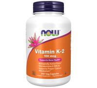 Now Foods Vitamina K-2 100 mcg 250 cápsulas vegetarianas
