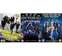 Now You See Me 1-3 Collection DVD - Now You See Me / Now You See Me 2 / Now You See Me: Now You Don't DVD Collection - Now You See Me 3 Film Collection DVD