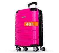 NOWI Maleta rígida de tamaño mediano - 62,7 l de volumen - 8 ruedas giratorias 360 ° - Maleta ligera ABS con cerradura de combinación y varillaje telescópico - Maleta de viaje, maleta de mano, trolley