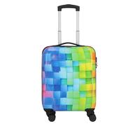 NOWI Maleta Santa Cruz - Juego de 3 maletas rígidas de ABS con cerradura de combinación, 4 ruedas dobles, pliegue extensible, giratorio 360°, ligero y resistente, juego de maletas de viaje con ruedas