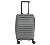 Nowi Trolley de cabina Vancouver de 4 ruedas y 55 cm con ruedas dobles gris