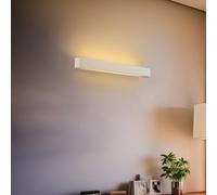 Nowodvorski Lighting Aplique de pared Soft, ancho 60 cm, blanco, aluminio, G13