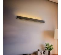 Lámpara De Pared Interior Up Down 93,5cm Gris Incl. T8 LED 3000K Cálido