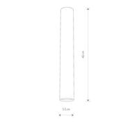 Nowodvorski Lighting Downlight Eye, altura 40 cm, grafito