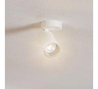 Nowodvorski Lighting Downlight Mono I blanco, interior dorado, 1 luz.
