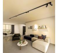 Nowodvorski Lighting Downlight Mono VIII negro 8 luces 2x200 cm