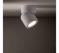 Nowodvorski Lighting Downlight Oscar, blanco, aluminio, altura 13,5 cm, GU10