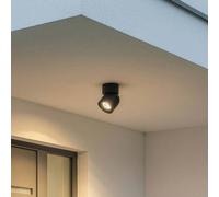 Nowodvorski Lighting Downlight Oscar, negro, aluminio, altura 13,5 cm, GU10