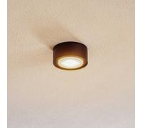 Nowodvorski Lighting Flea downlight de techo de acero, negro