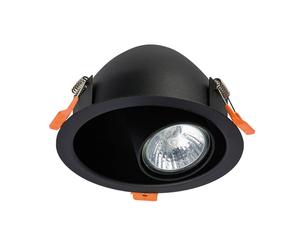 Nowodvorski Lighting Foco empotrable Dot, orientable, negro