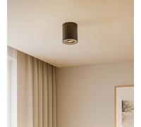 Nowodvorski Lighting Juego de downlights, orientables, negro, interior plateado