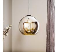 Nowodvorski Lighting Lámpara colgante Polaris, cristal espejado, cromado