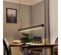Nowodvorski Lighting Lámpara colgante Soft grafito 125 cm