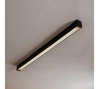 Nowodvorski Lighting Lámpara de techo Straight negra 122 cm