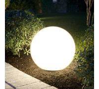Nowodvorski Lighting Lámpara globo Cumulus M, Ø 45 cm, blanca, plástico, IP44, E27