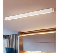 Nowodvorski Lighting Plafón Soft, 125 x 6 cm, blanco, aluminio, G13
