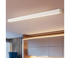 Nowodvorski Lighting Plafón Soft, 125 x 6 cm, blanco, aluminio, G13