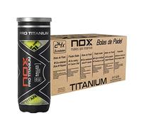 NOX Cajón 24 Botes de 3 Pelotas de pádel Pro Titanium