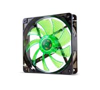 Nox coolfan 120 led carcasa del ordenador ventilador 12 cm negro, verd