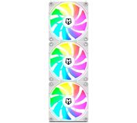 Nox easy link carcasa del ordenador refrigerador de aire 12 cm blanco