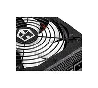 Nox Hummer 650W -NXHM650BZ- Fuente de alimentación 650W, Certificado 80 Plus Bronze, cableado Modular, Ultra silenciosa, Ventilador 140mm, Color Negro