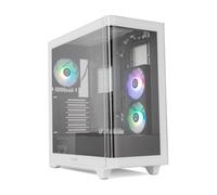 NOX Hummer Ether Blanca y Negra - Caja ATX