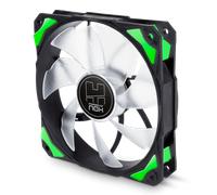 Nox Hummer H-Fan Led verde de 12cm. - Ventilador caja