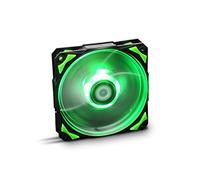 NOX Hummer H-Fan LED Carcasa del ordenador Ventilador 12 cm Negro, Verde, Blanco