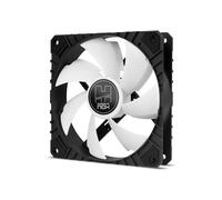 NOX XTREME PRODUCTS H-FAN PRO -NXHUMMERHFANPROWN- Ventilador para Caja PC 120mm, funcion PMW, 7 aspas, rodamientos hidráulicos, diseño silencioso optimizado, esquinas soporte goma, Blanco Pmw
