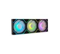 NOX Hummer Pro Link Magnético 120mm Pack de 3 ventiladores PC